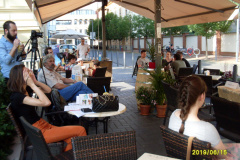 JATE Klub, terasz, 2019. 06. 15.