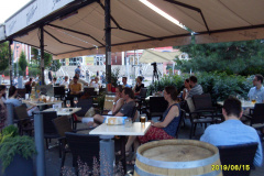 JATE Klub, terasz, 2019. 06. 15.