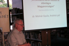 Molnár Gyula könyvbemutatója