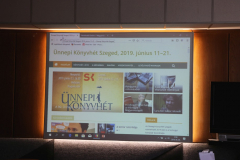Sajtótájékoztató, Somogyi-könyvtár, 2019. 06. 06.